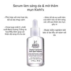 Serum Trị Thâm - Trắng Sáng da Kiehl’s Dark Spot Solution