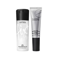 Set Xịt Khóa Makeup Và Kem Lót Dưỡng Da MAC Self-Care Skincare Duo  - FullSize