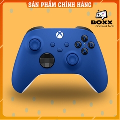 Tay cầm xbox series x, tay cầm chơi game xbox one series x Shock Blue