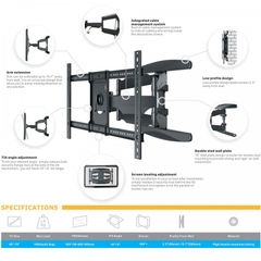 Khung treo Tivi đa năng INXUS IN P6 - Hàng chính hãng PGI