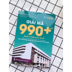 Combo sách Tăng tốc và Giải mã 990+ bài thi đánh giá năng lực ĐHQG HCM