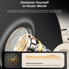 Tai Nghe Headphone Bluetooth HAVIT H612BT, Âm thanh Stereo, Nghe Đến 50 giờ, App Havit Life - Hàng Chính Hãng