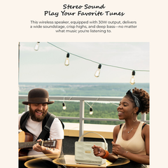 Loa Bluetooth HAVIT Classic II, BT 5.3, Công Suất 30W, Thiết Kế Retro, Âm Bass Sống Động, Nghe Đến 25H - Hàng Chính Hãng