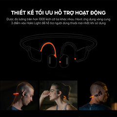 Tai Nghe Chạy bộ Havit Hakii Light, Dây đeo phát sáng, Tích hợp bộ nhớ, Thiết Kế Open-Ear, BT 5.3, Nghe Nhạc Đến 23 Giờ- Hàng Chính Hãng