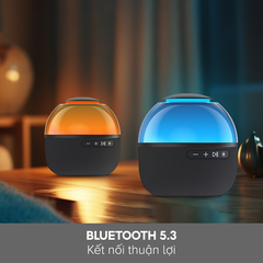 Loa Bluetooth HAVIT SK900BT, BT 5.3, Đèn RGB Công Suất Tối Đa 5W, Thời Gian Nghe Lên Đến 6H - Hàng Chính Hãng