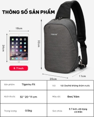 Túi Đeo Chéo Cao Cấp Tigernu Fit GLC1156