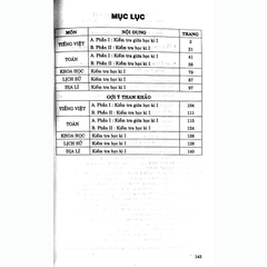 Đề Kiểm Tra Học Kì Môn Tiếng Việt - Toán - Khoa Học - Lịch Sử - Địa Lí Lớp 5 Tập 1