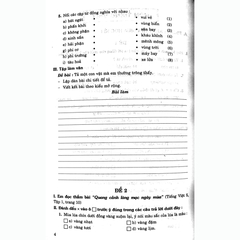 Đề Kiểm Tra Học Kì Môn Tiếng Việt - Toán - Khoa Học - Lịch Sử - Địa Lí Lớp 5 Tập 1