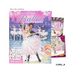 Đồ Chơi Bộ Sưu Tập Thiết Kế Thời Trang Stickerworld Ballet Topmodel TM0411581