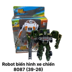 Đồ Chơi Chiến Binh Robot Biến Hình Phương Tiện Chiến Đấu 8087 (39-26)