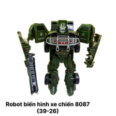 Đồ Chơi Chiến Binh Robot Biến Hình Phương Tiện Chiến Đấu 8087 (39-26)