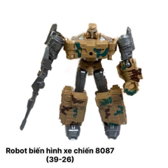 Đồ Chơi Chiến Binh Robot Biến Hình Phương Tiện Chiến Đấu 8087 (39-26)