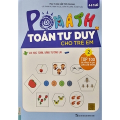 Pomath Toán Tư Duy Cho Trẻ Em 4-6 Tuổi Tập 2