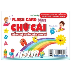 Flash Card - Bảng Chữ Cái Tiếng Việt Đầu Tiên Cho Bé