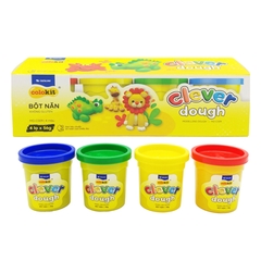 Bộ 4 Màu Bột Nặn Colokit MD-C009 Clever Dough 56g