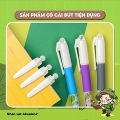 Bút Gel Thiên Long - Nhân Vật Akooland Tahi Gel-012/AK - Mực Đen