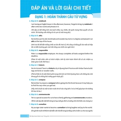 Bài Tập Hoàn Thành Câu Tiếng Anh (Ôn Thi Vào Lớp 10 Và 10 Chuyên)