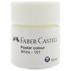 Màu Vẽ Poster Faber-Castell 101 15 ml Màu Trắng