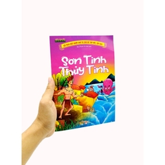 Cổ Tích Việt Nam Chữ To Cho Bé Tập Nói Tập Đọc - Sơn Tinh Thủy Tinh