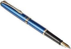 Bút Máy Pentel F700CF-C Mực Xanh, Thân Xanh