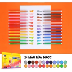 Bút Lông Màu Rửa Được Colokit 24 Màu SWM-C011/AK