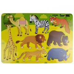 Khuôn Vẽ Animal Smart Kids SK-RL3002