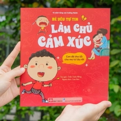 Combo 08 cuốn Sách - Bé yêu tự tin làm chủ cảm xúc - Đinh Tị Books (Dành cho trẻ em từ 3-9 tuổi)