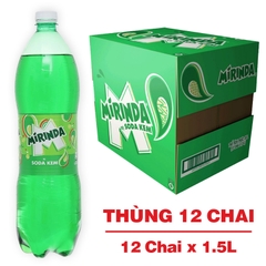 Nước ngọt Mirinda vị soda kem 1.5L