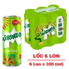 Nước ngọt Mirinda vị soda kem 320ml