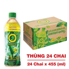 Trà xanh Không Độ vị chanh 455ml