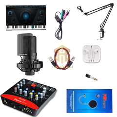 Combo Live Stream Icon Upod Pro + Micro SM8B Mới Autotune