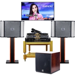 Dàn Karaoke Th16 Loa JBL RM12 + Vang số P9000s + Micro Soundmix 599 pro +Đẩy B2500