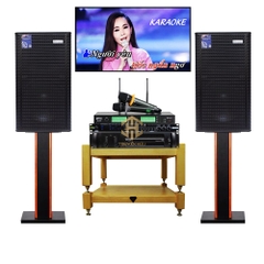 DÀN KARAOKE GIA ĐÌNH TH18 LOA dBACOUSTIC PK12 PRO + MICRO KIWI A6 PRO + VANG CƠ VK3000 + ĐẨY dBACOUSTIC B2500