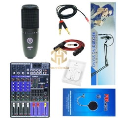 COMBO MIXER M4 PLUS + MIC P120