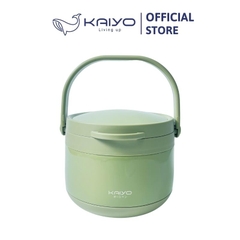 Nồi ủ chân không Kaiyo màu xanh mint 3L