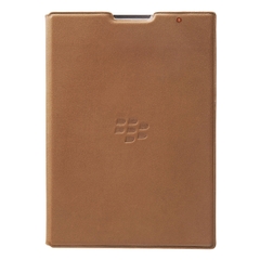 Bao Cầm Tay Gập Leather Flip Case Blackbery Passport - Nâu