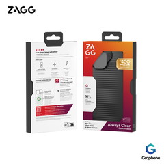 Ốp lưng iPhone SE4/15/14/13 - ZAGG Luxe - Black - 702318184