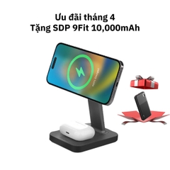 Đế sạc mophie Snap+ Stand & Pad