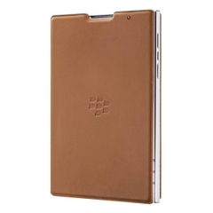 Bao Cầm Tay Gập Leather Flip Case Blackbery Passport - Nâu