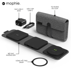 Đế sạc mophie Snap+ multi-device travel