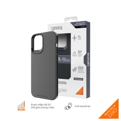 [HÀNG TRƯNG BÀY 90%] Ốp lưng iPhone 12 mini Gear4 Holborn Slim 5G - Black