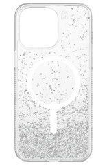 Ốp lưng iPhone 15 sesies- ZAGG ESNTL Glitter Snap - Silver