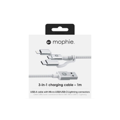 Cáp Tri-Trip Mophie 1M