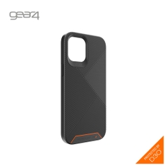 [HÀNG TRƯNG BÀY 90%] Ốp lưng iPhone 12/ 12 Pro Gear4 Battersea - Black