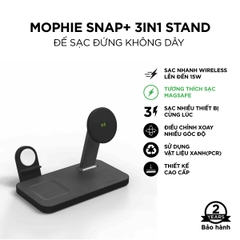 Đế sạc mophie Snap+ 3in1 Stand