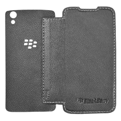 Bao Da Mộc Dạng Cầm Tay Gập DTR BlackBerry D50 Màu Đen