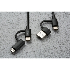 Cáp 4 trong 1 Micro USB-USB-A-Type C MiLi HX-L41