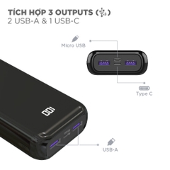 Sạc dự phòng Energizer 20,000mAh /37V - UE20011PQ