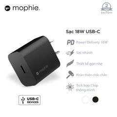 [Quà tặng] Sạc Mophie 18W USB-C