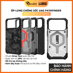 Ốp lưng iPhone 17 Pro / Pro max (kèm dây đeo) - UAG Pathfinder Clear Magsafe